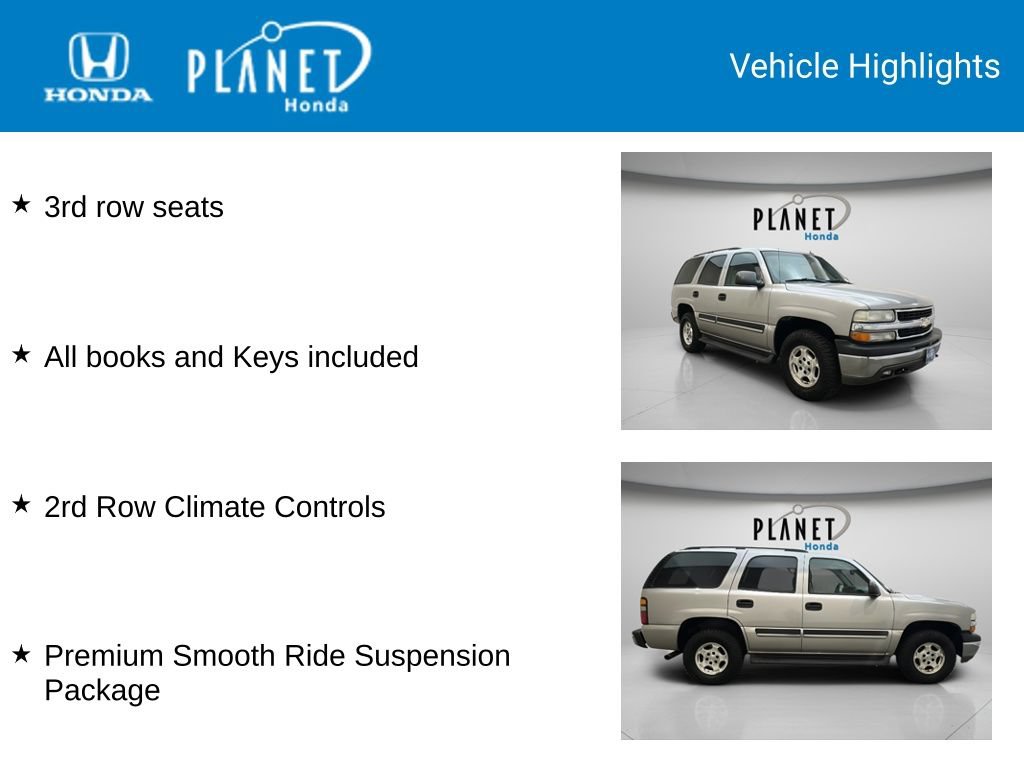 Used 2005 Chevrolet Tahoe LS AWD/4WD image 4