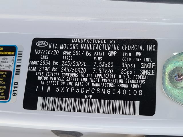 Certified 2021 Kia Telluride SX w/ SX Prestige Package AWD/4WD image 22