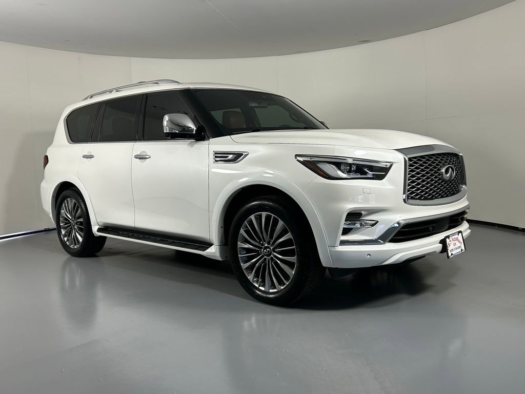 Used 2021 INFINITI QX80 Sensory w/ Cargo Package AWD/4WD image 1