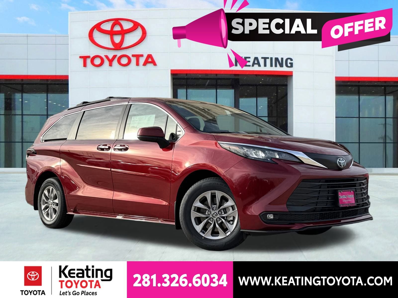 New 2026 Toyota Sienna XLE FWD image 1