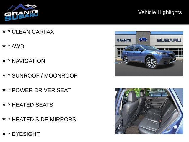 Used 2022 Subaru Outback Limited AWD/4WD image 2