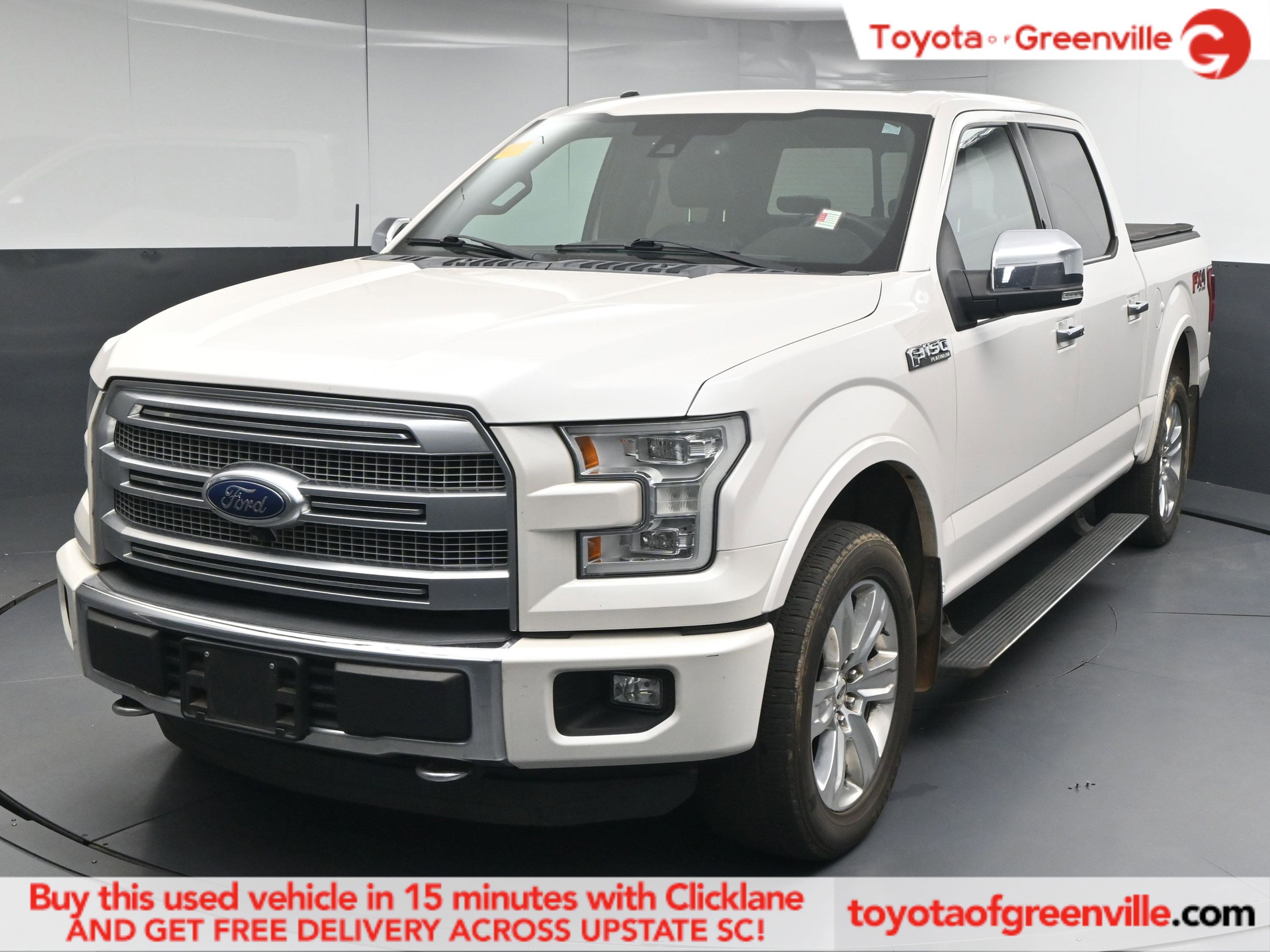 Used 2015 Ford F150 Platinum w/ Equipment Group 701A Luxury