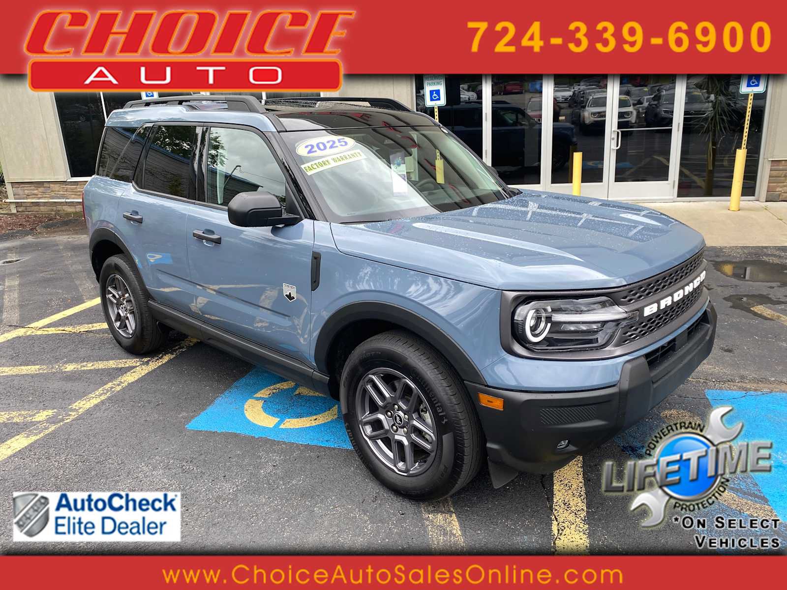 Used 2025 Ford Bronco Sport Big Bend w/ Convenience Package AWD/4WD image 1