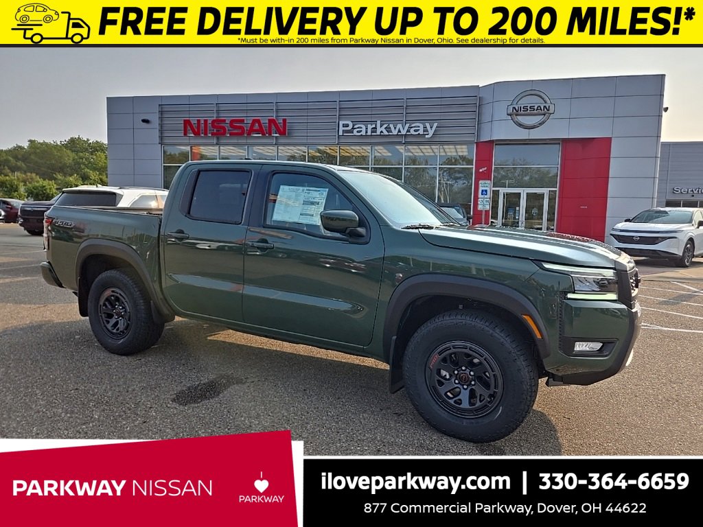 New 2025 Nissan Frontier PRO-4X w/ Interior Protection Package