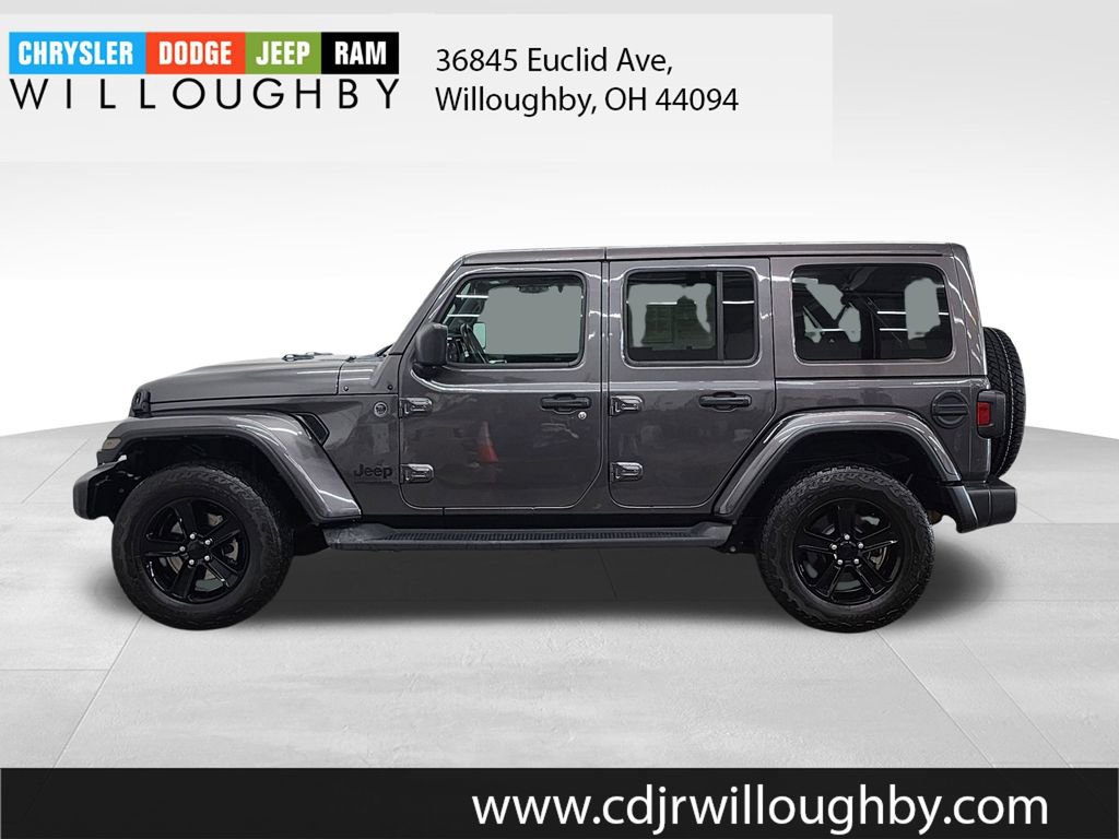 Used 2021 Jeep Wrangler Unlimited Sahara AWD/4WD image 5