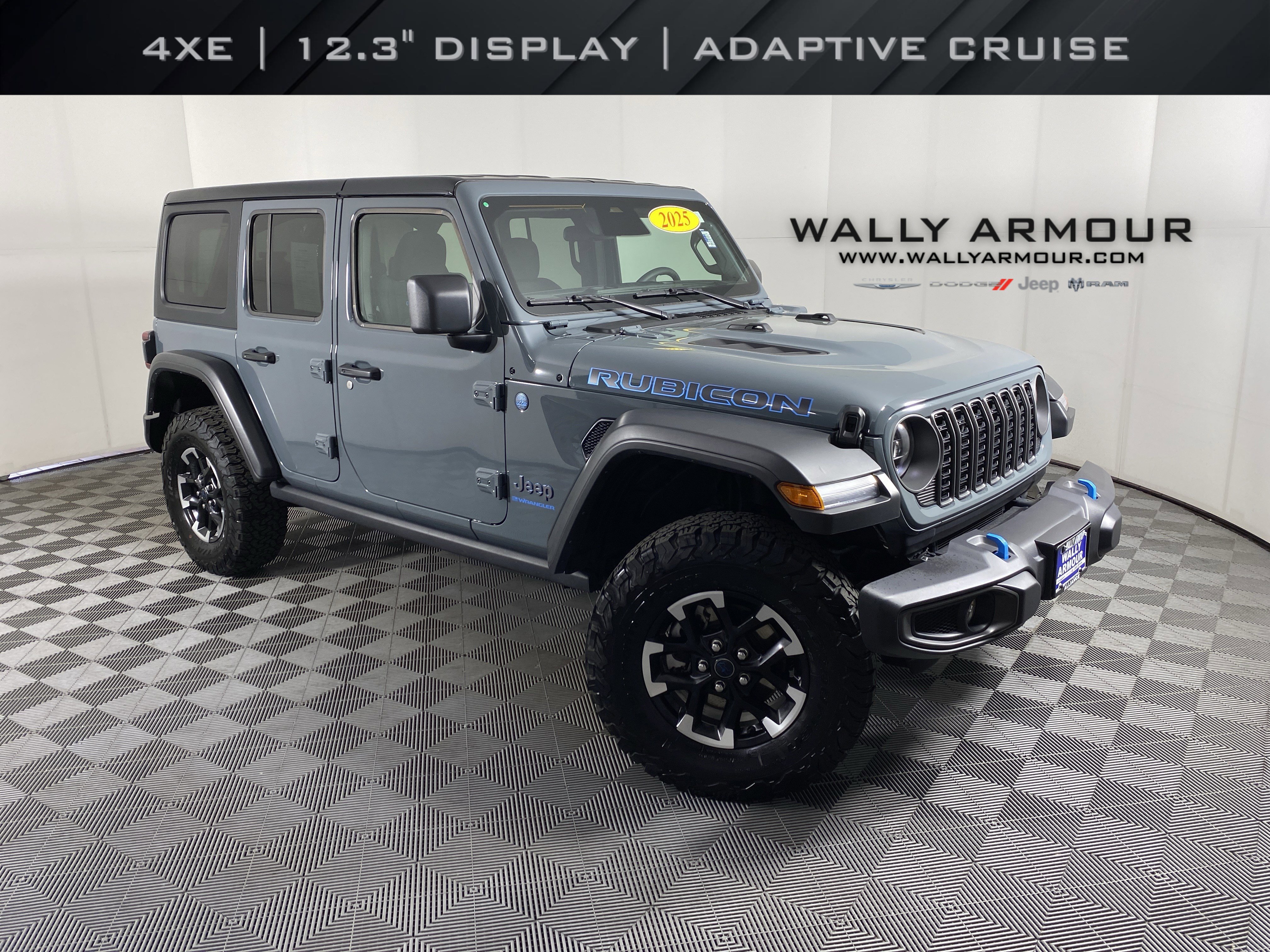 Used 2025 Jeep Wrangler Unlimited Rubicon 4xe AWD/4WD image 1