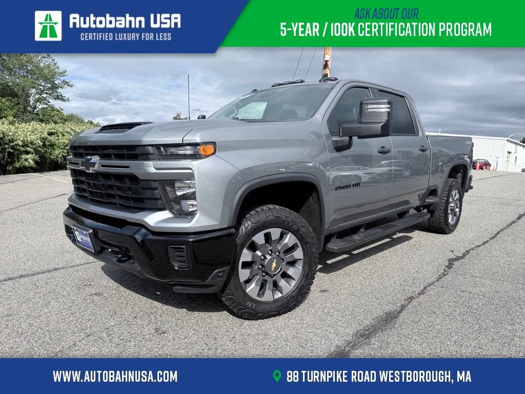 Used 2024 Chevrolet Silverado 2500 Custom w/ Custom Value Package AWD/4WD video 1