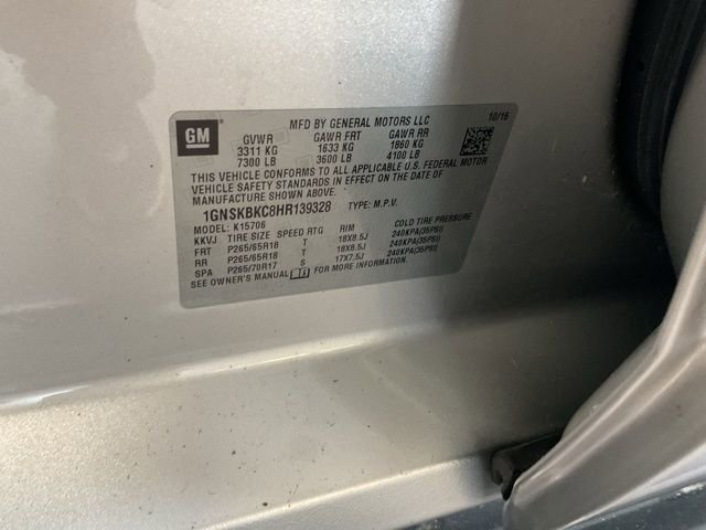 Used 2017 Chevrolet Tahoe LT w/ Luxury Package image 23