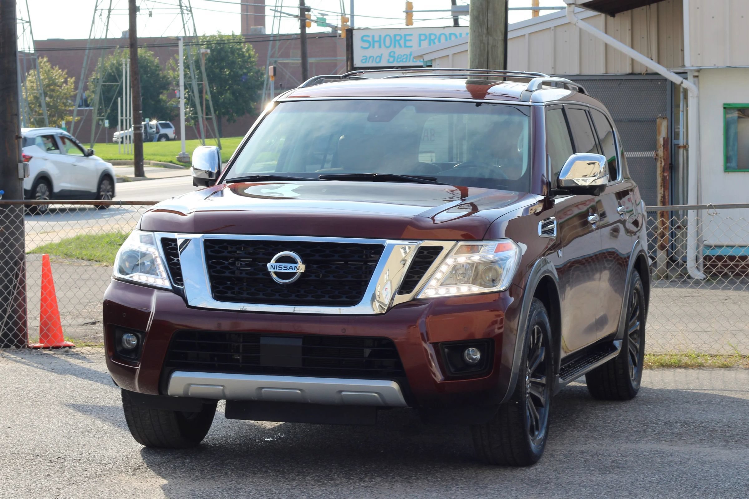 Used 2017 Nissan Armada Platinum w/ Captain Seat Package AWD/4WD image 3