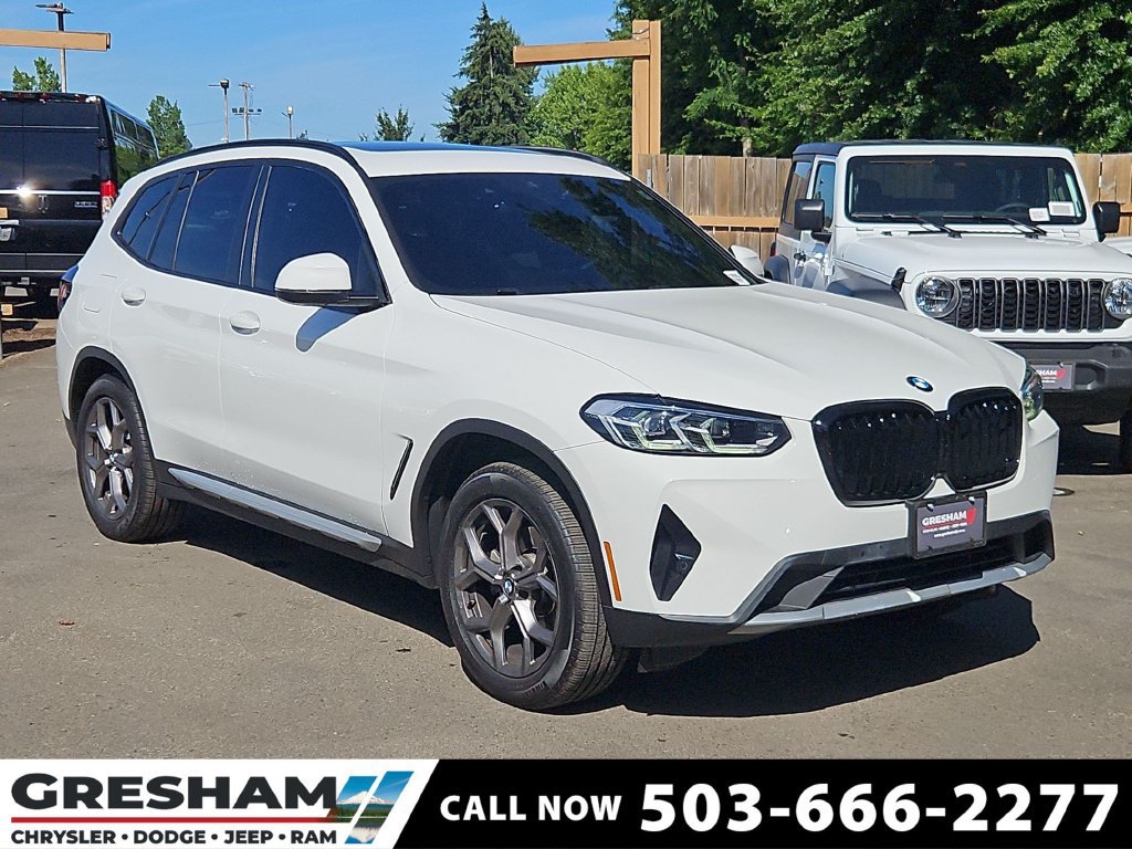 Used 2022 BMW X3 xDrive30i w/ Premium Package 2