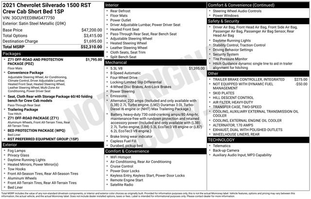 Used 2021 Chevrolet Silverado 1500 RST image 15