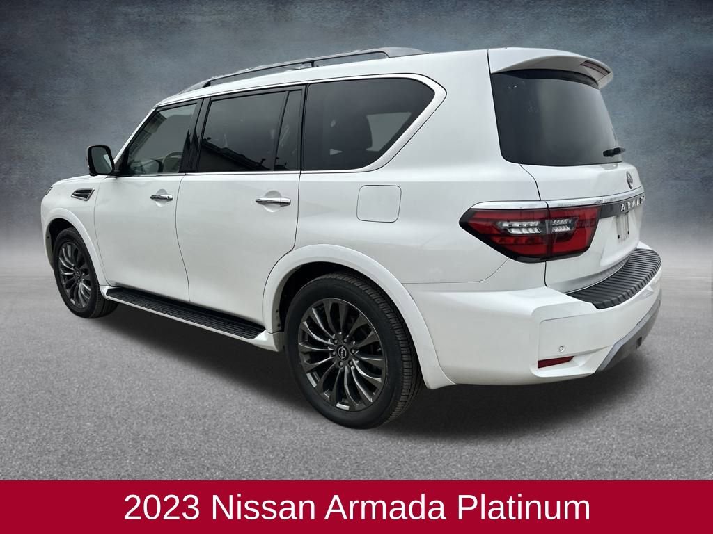 Used 2023 Nissan Armada Platinum w/ Captain's Chairs Package image 3