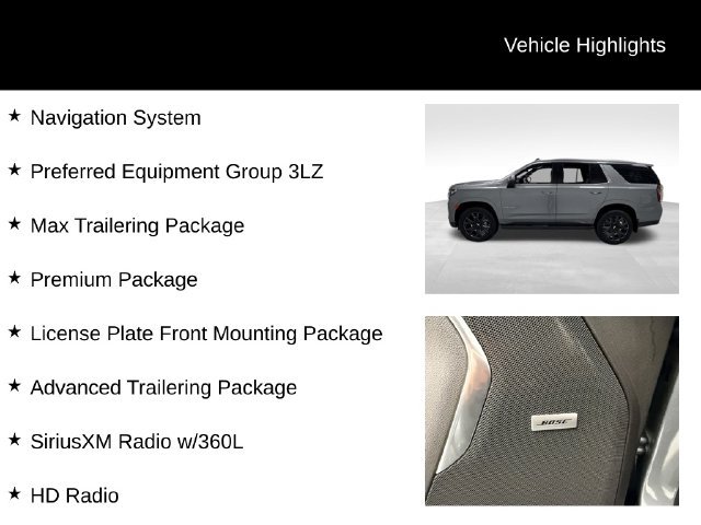 Certified 2021 Chevrolet Tahoe High Country w/ Premium Package AWD/4WD image 27