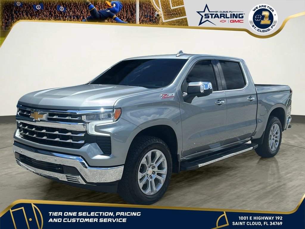 Used 2025 Chevrolet Silverado 1500 LTZ w/ Z71 Off-Road Package