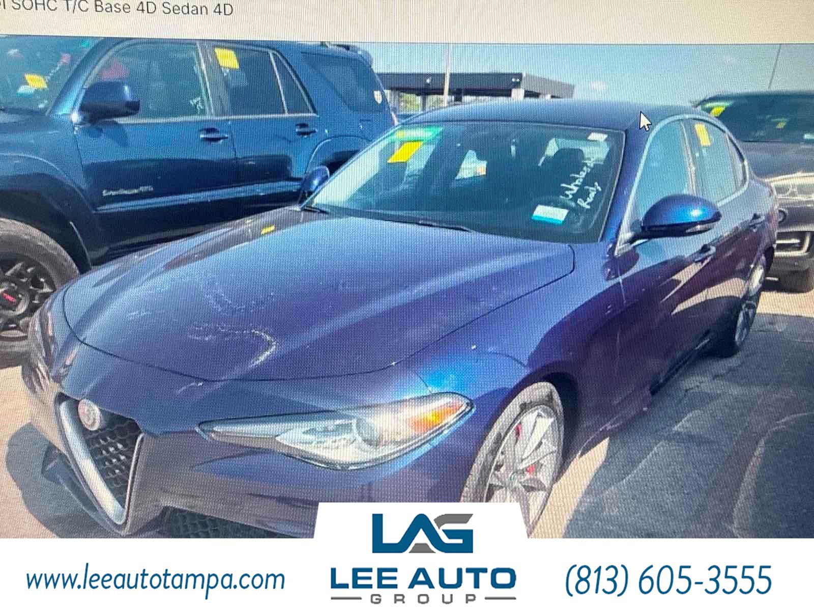 Used 2017 Alfa Romeo Giulia RWD image 1