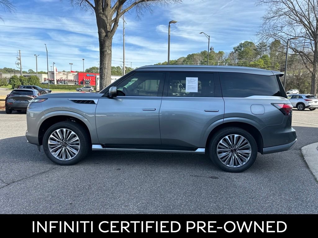 Certified 2025 INFINITI QX80 Sensory image 7