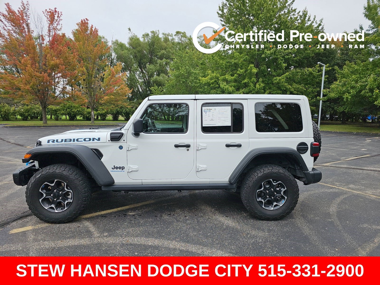 Used 2023 Jeep Wrangler Unlimited Rubicon 4xe w/ Steel Bumper Group
