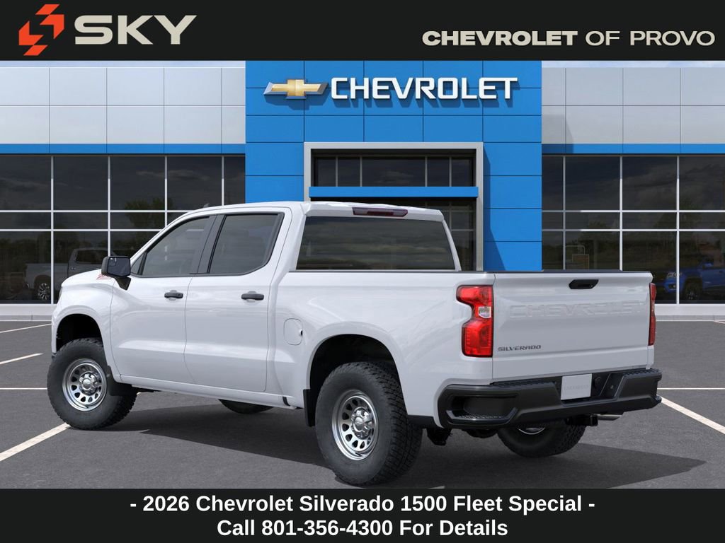 New 2026 Chevrolet Silverado 1500 W/T w/ WT Value Package AWD/4WD image 3
