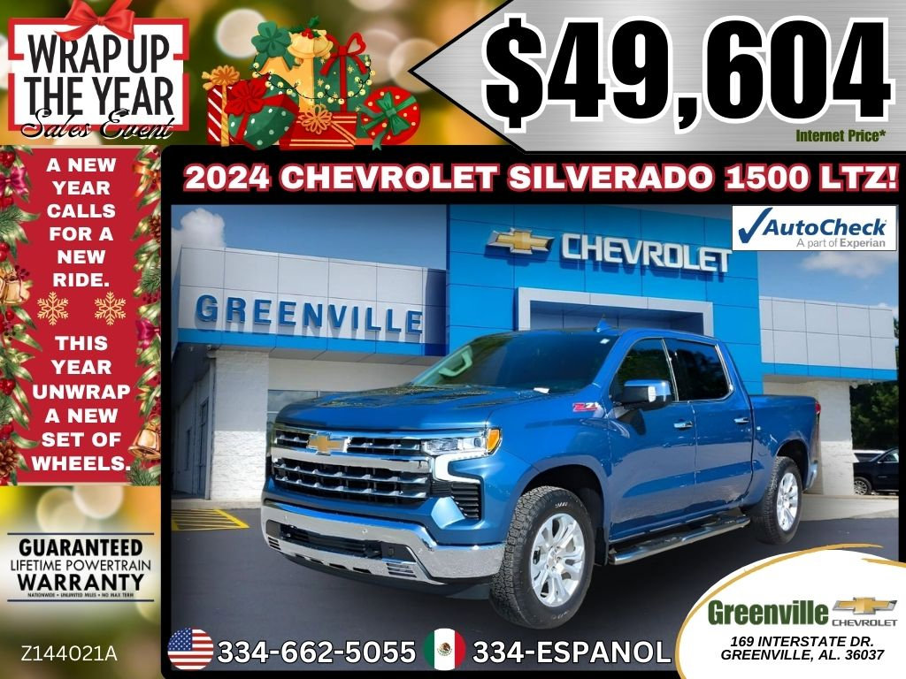 Used 2024 Chevrolet Silverado 1500 LTZ w/ Z71 Off-Road Package