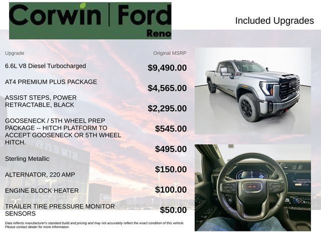 Used 2024 GMC Sierra 2500 AT4 w/ AT4 Premium Plus Package AWD/4WD image 3