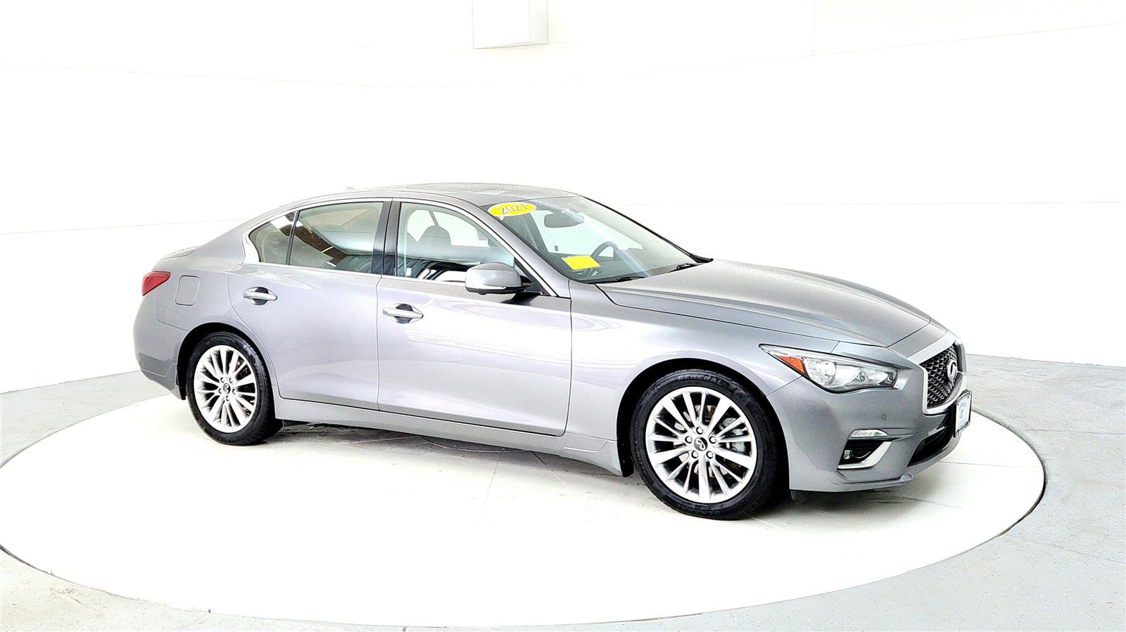 Used 2021 INFINITI Q50 Luxe w/ Seat & Sound Package image 7