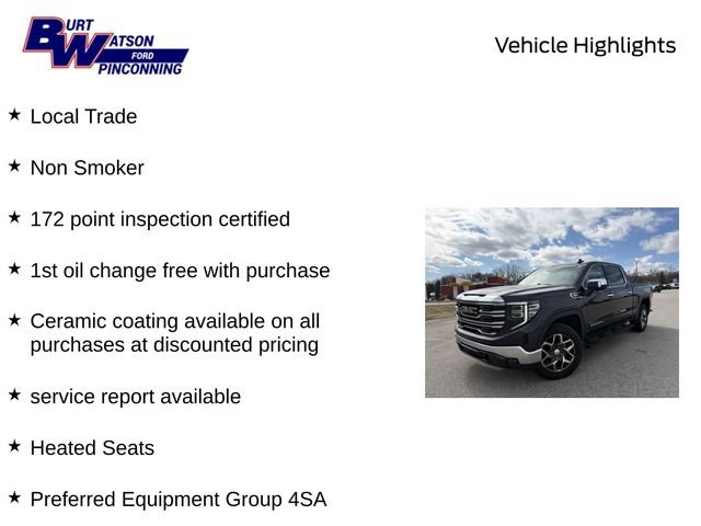 Used 2022 GMC Sierra 1500 SLT AWD/4WD image 10