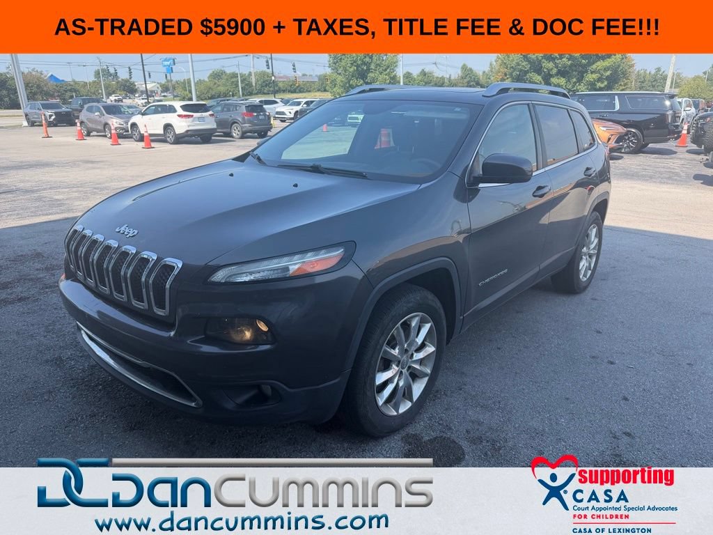 Used 2015 Jeep Cherokee Limited