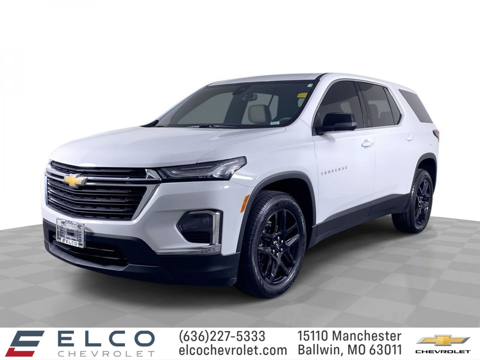 Certified 2022 Chevrolet Traverse LS FWD image 1