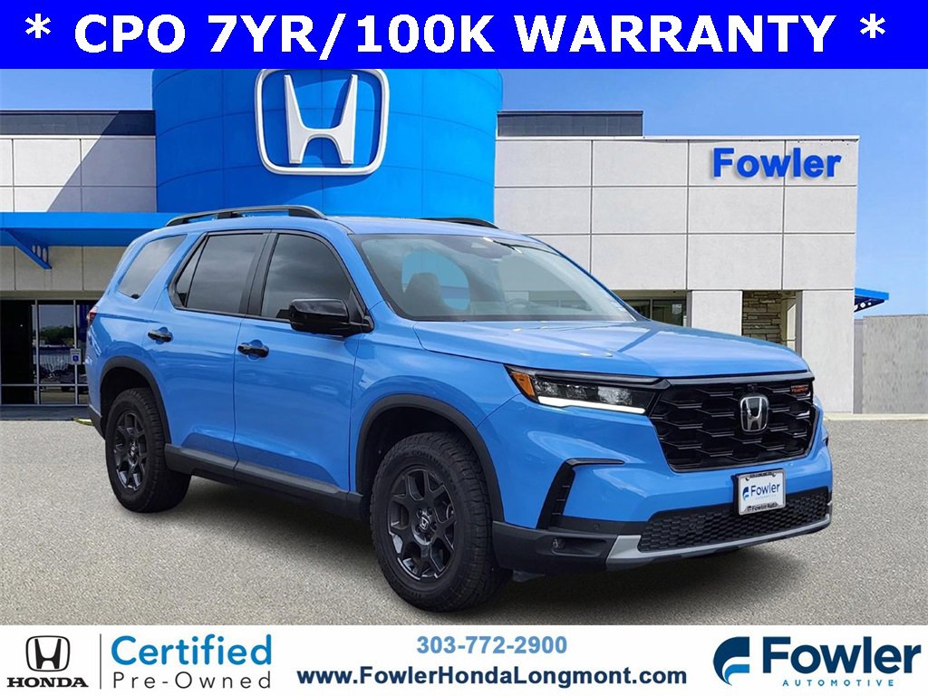 Certified 2025 Honda Pilot TrailSport