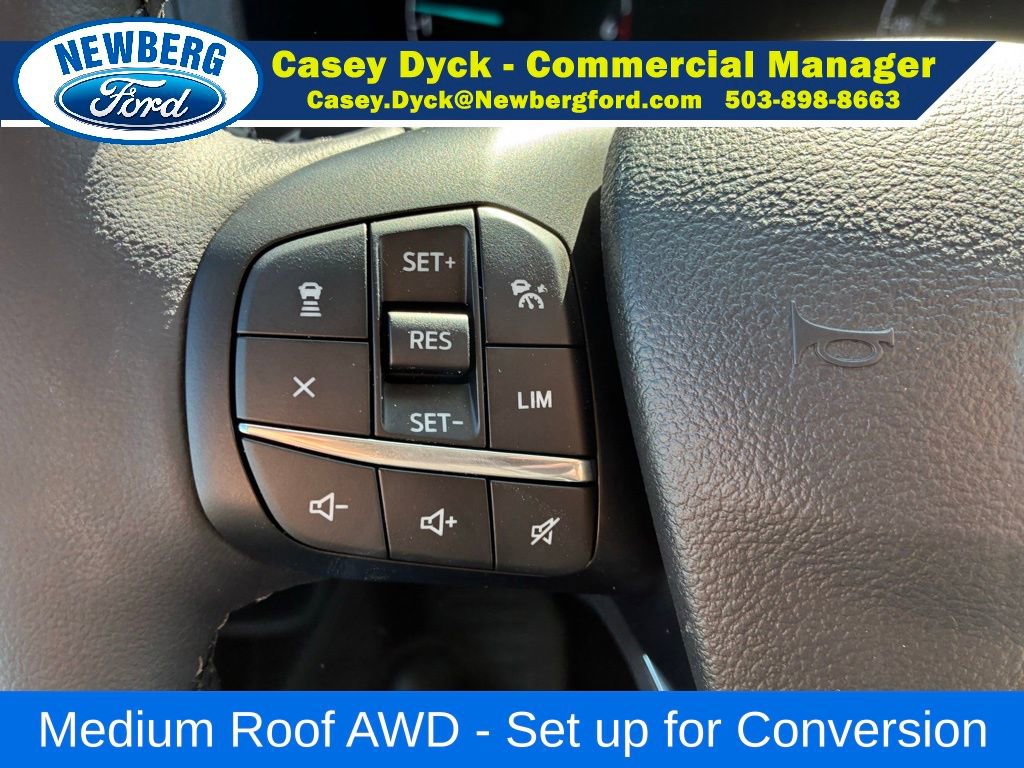 New 2025 Ford Transit 350 148 Medium Roof AWD w/ Upfitter Package image 13