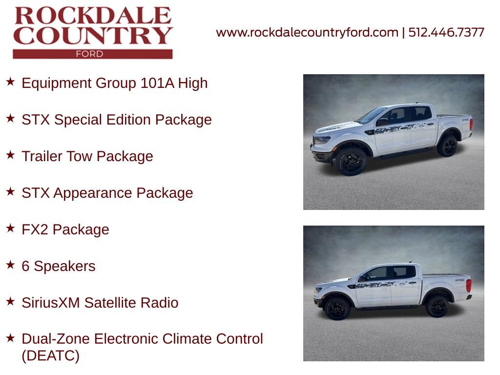 Used 2022 Ford Ranger XL w/ Equipment Group 101A High image 7