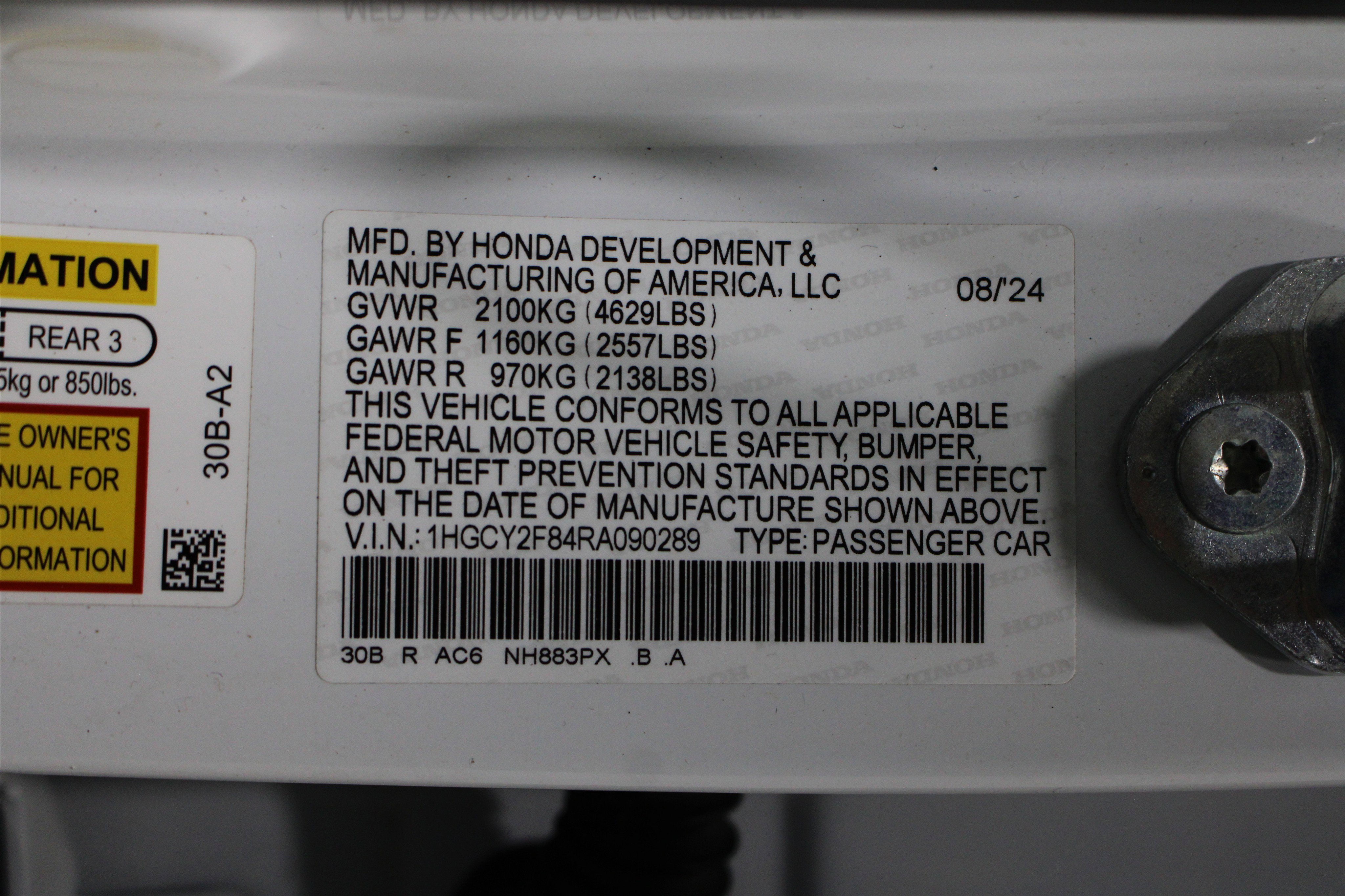 Used 2024 Honda Accord Touring image 42