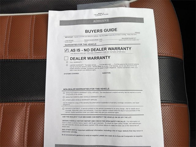 Used 2016 Land Rover Range Rover Sport Supercharged image 49