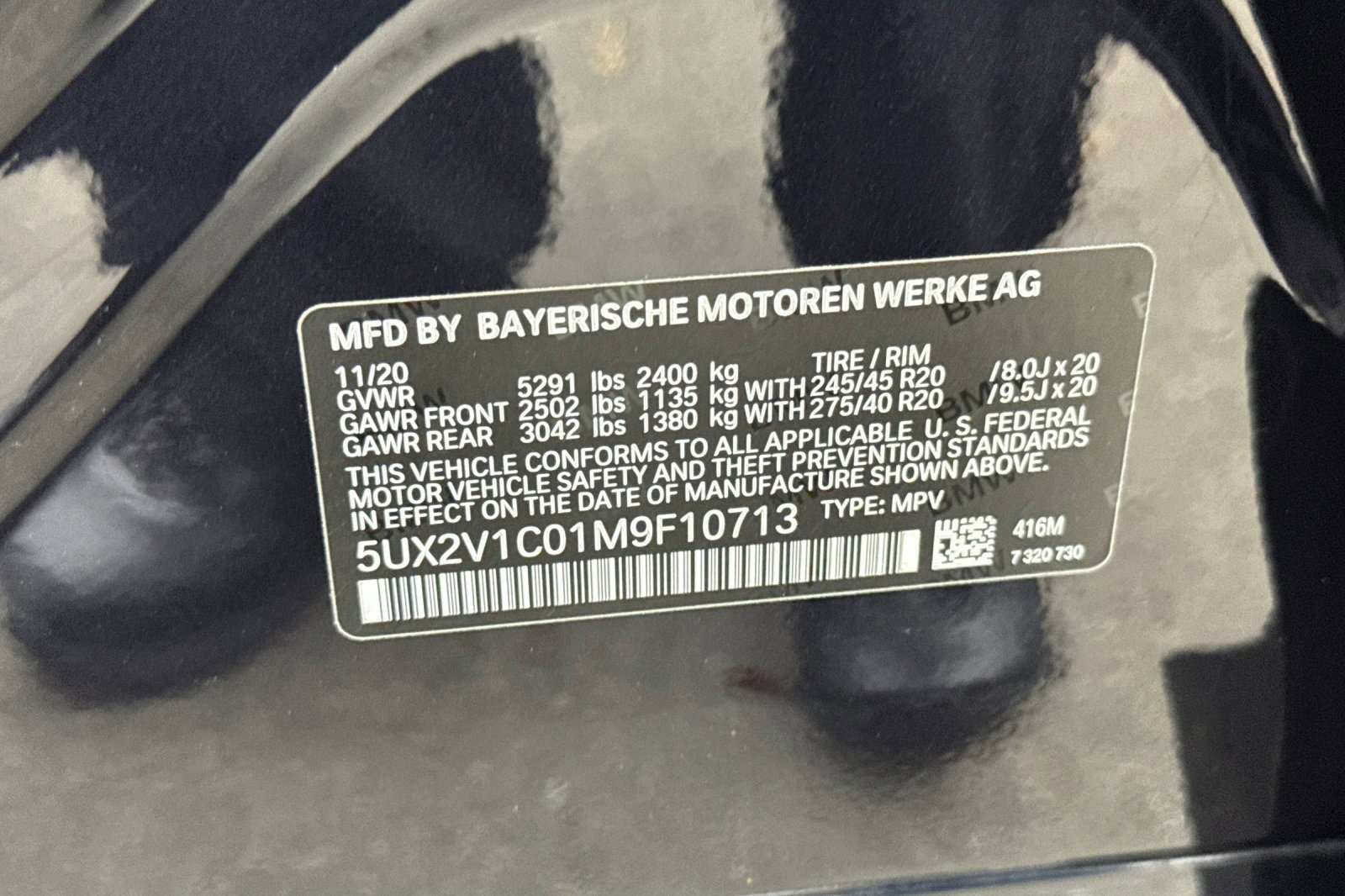 Certified 2021 BMW X4 xDrive30i w/ Executive Package image 39