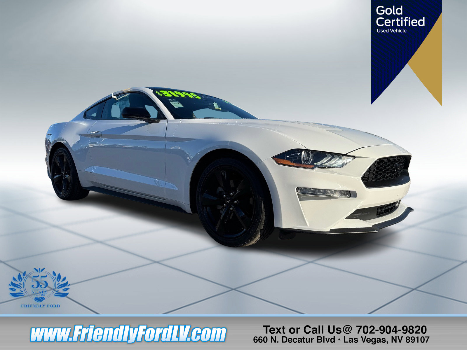 Certified 2022 Ford Mustang EcoBoost w/ Black Accent Package