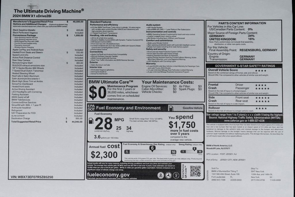 Used 2024 BMW X1 xDrive28i image 49
