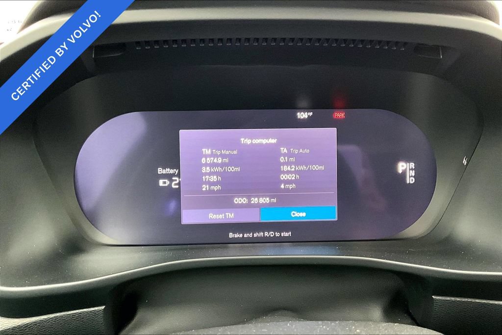 Certified 2023 Volvo C40 P8 Recharge Plus AWD/4WD image 27