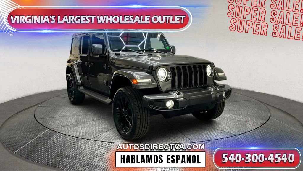 Used 2021 Jeep Wrangler Unlimited Sahara image 2