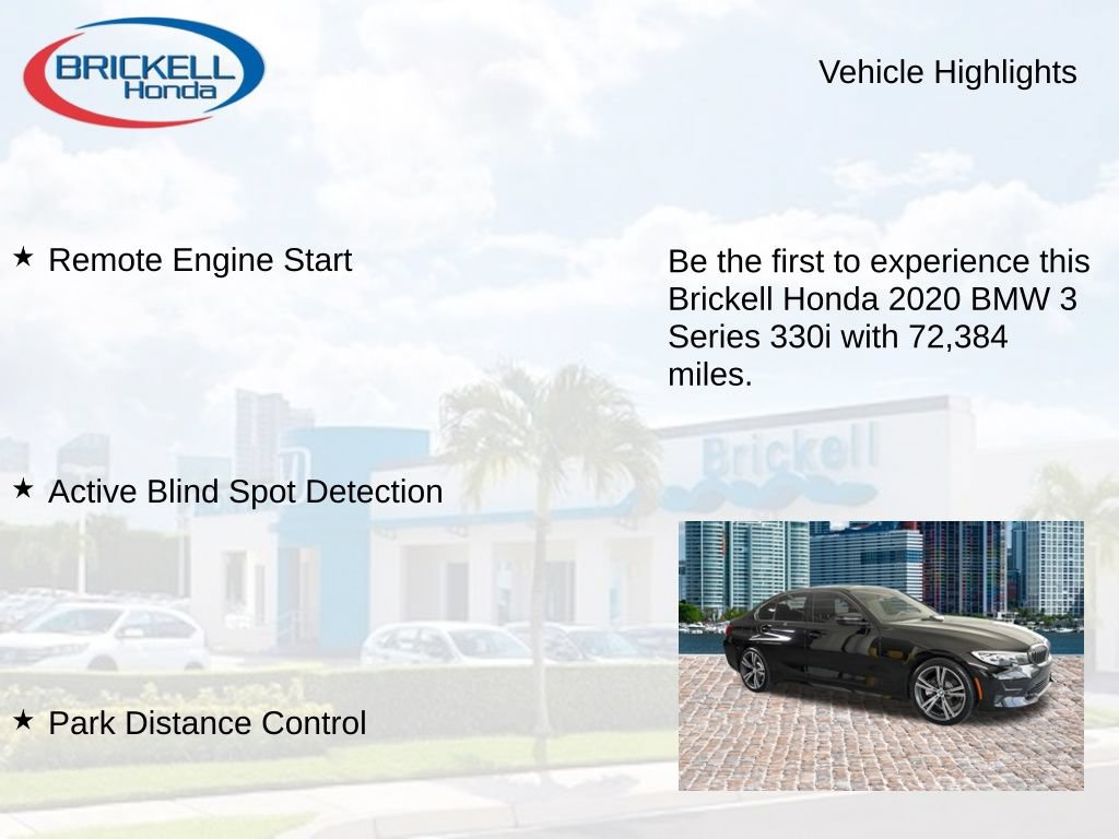 Used 2020 BMW 330i Sedan w/ Driving Assistance Package RWD image 8