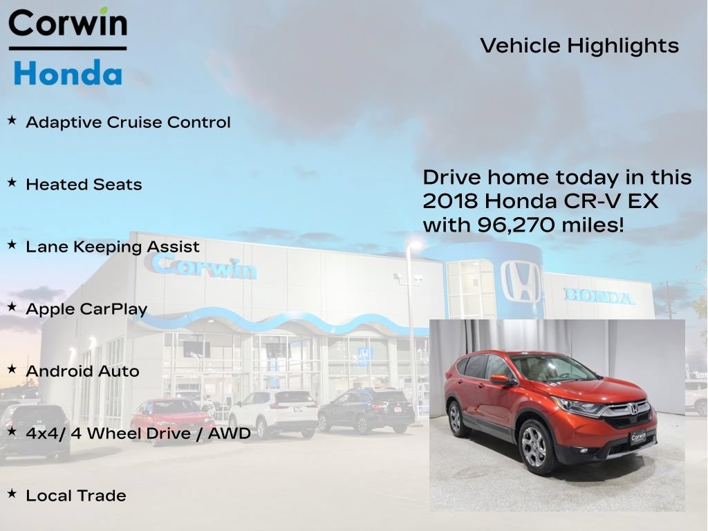 Used 2018 Honda CR-V EX image 6