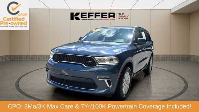 Certified 2021 Dodge Durango SXT AWD/4WD image 1