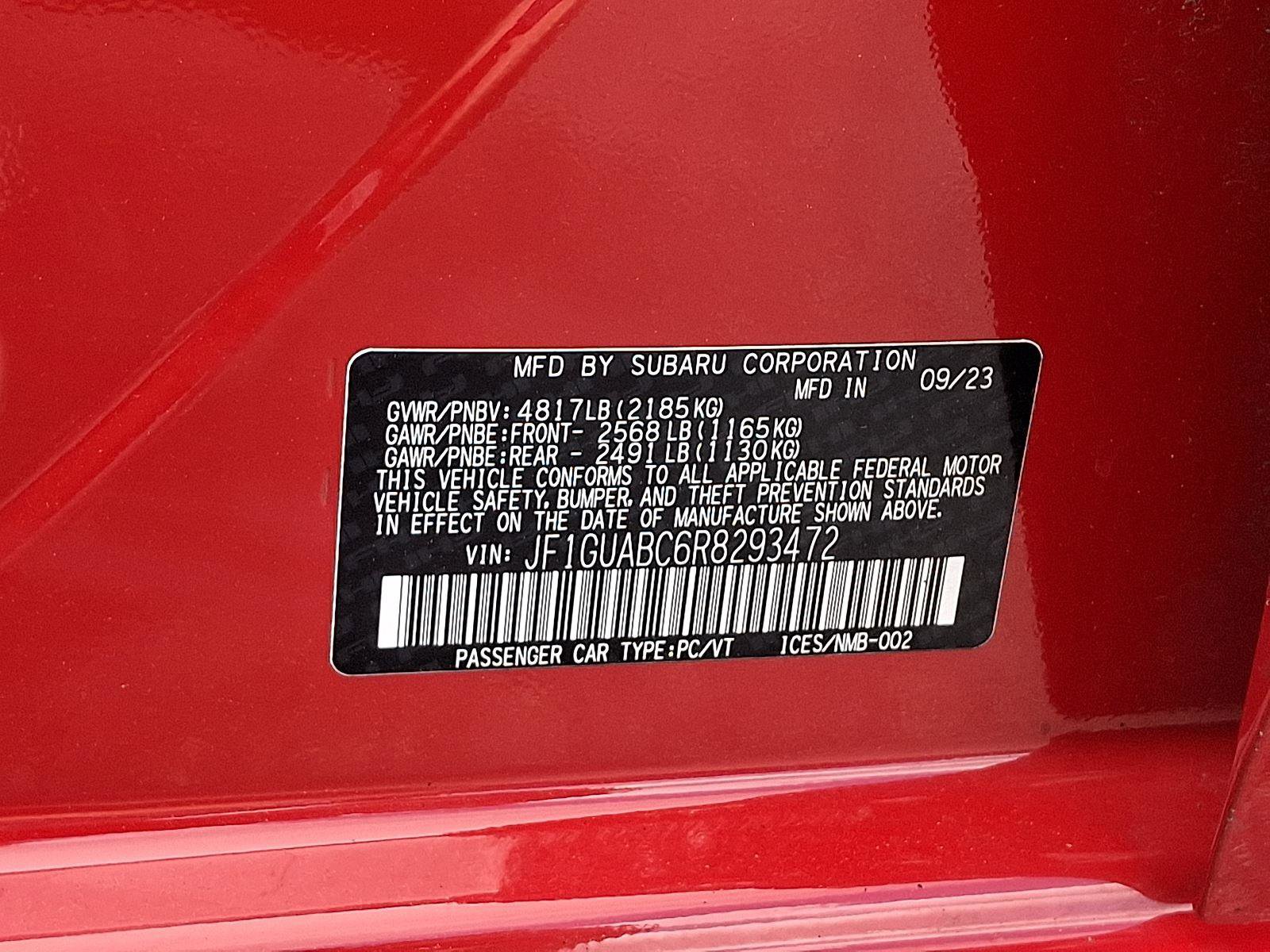 Used 2024 Subaru Impreza 2.0i AWD/4WD image 25