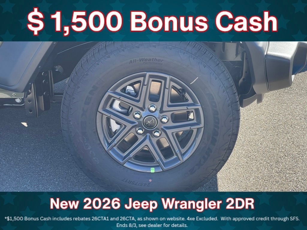 New 2026 Jeep Wrangler Sport AWD/4WD image 2