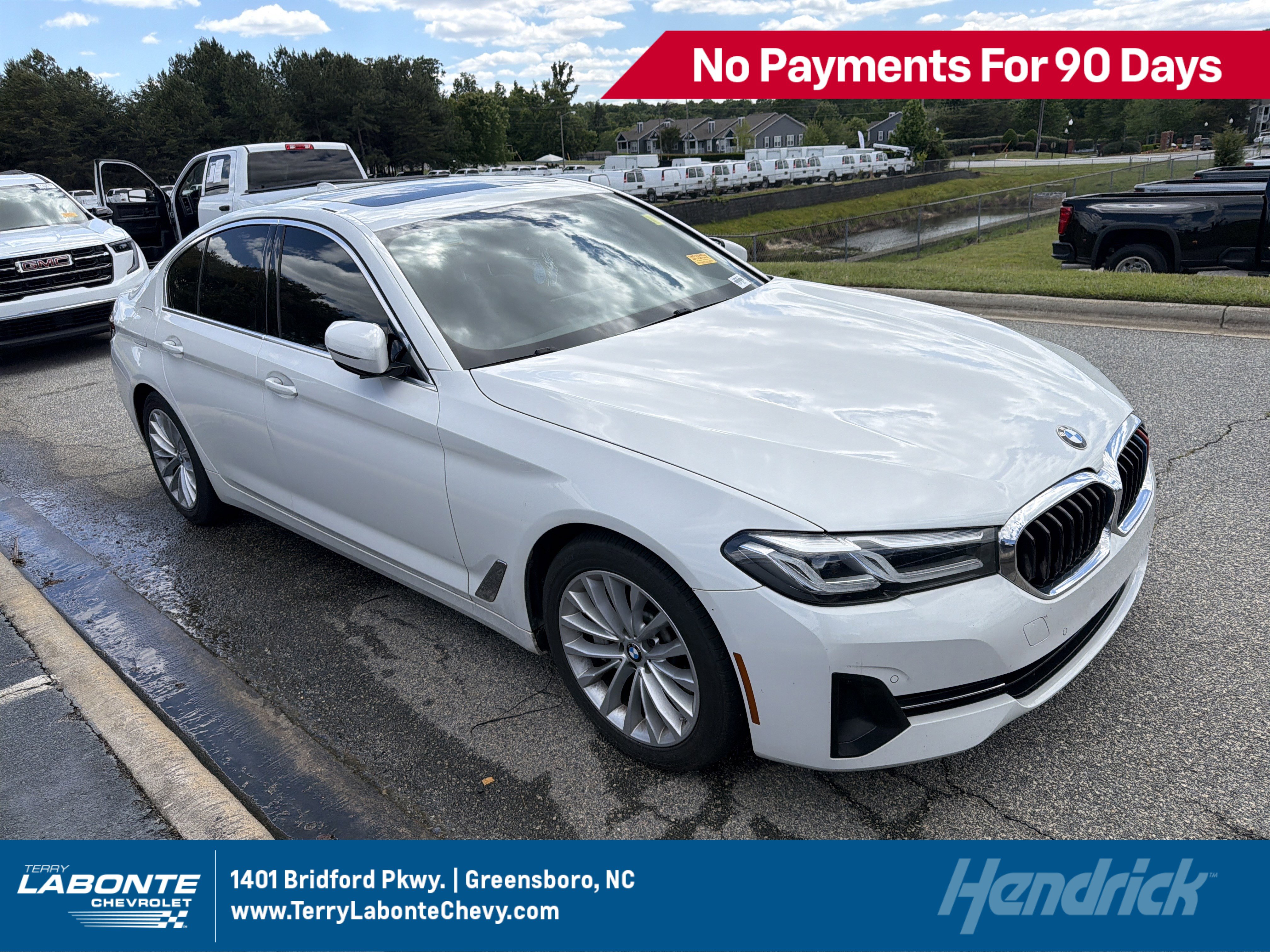 Used 2021 BMW 530i w/ Convenience Package RWD image 1