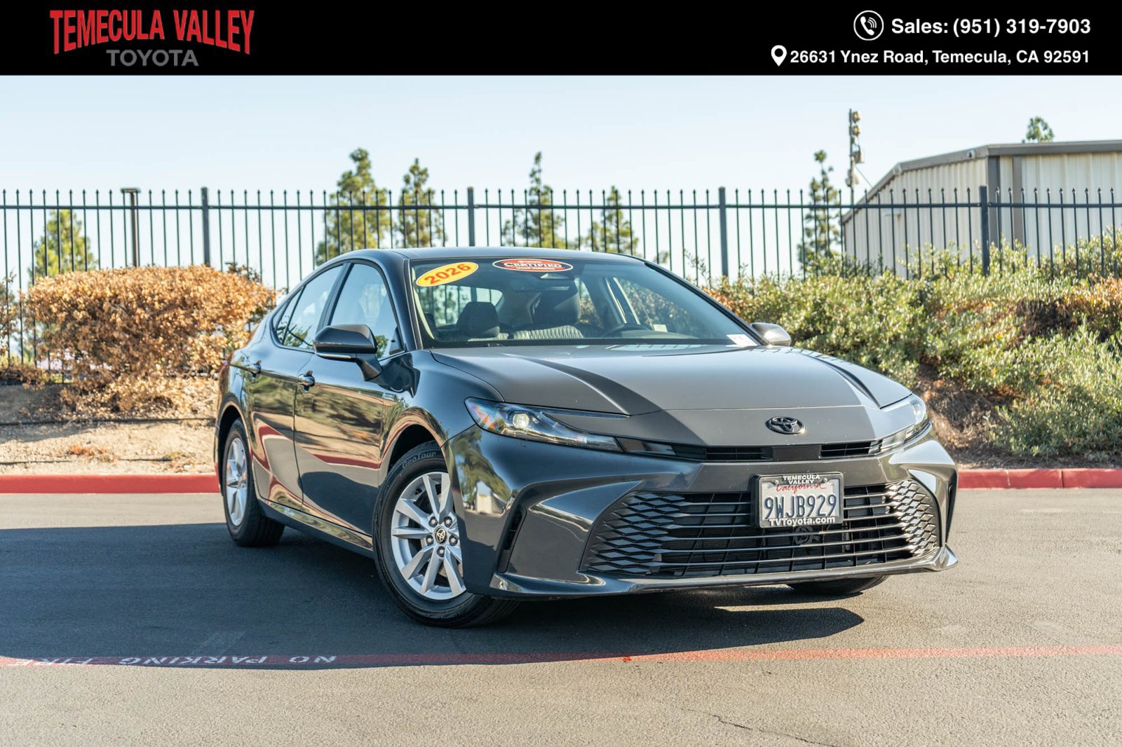 Certified 2026 Toyota Camry LE w/ Convenience Package