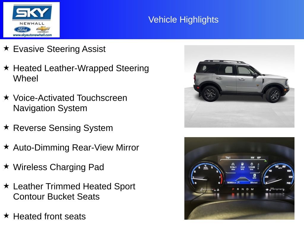 Used 2021 Ford Bronco Sport Badlands w/ Badlands Package image 39