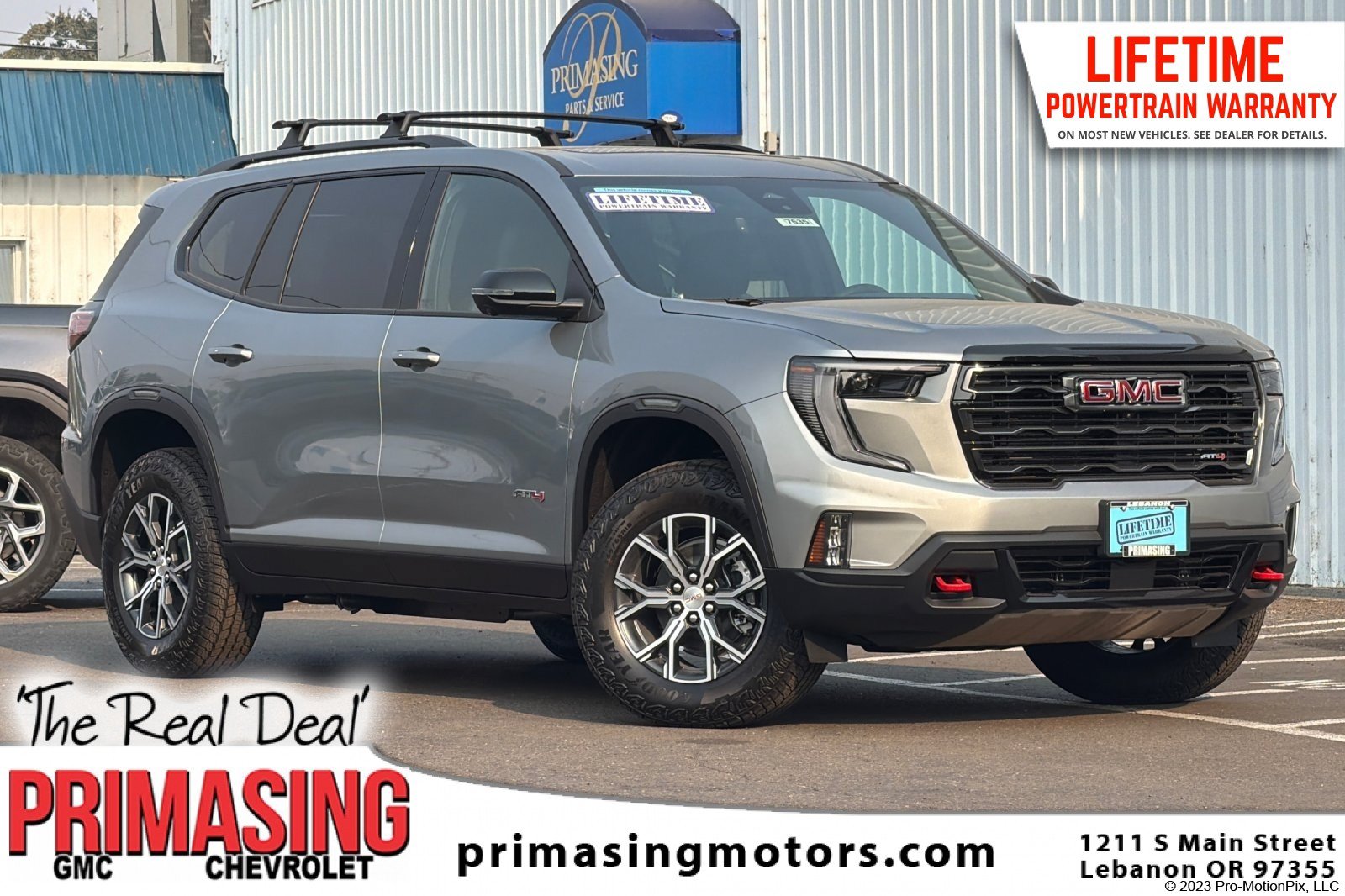 New 2026 GMC Acadia AT4 w/ LPO, Floor Liner Package