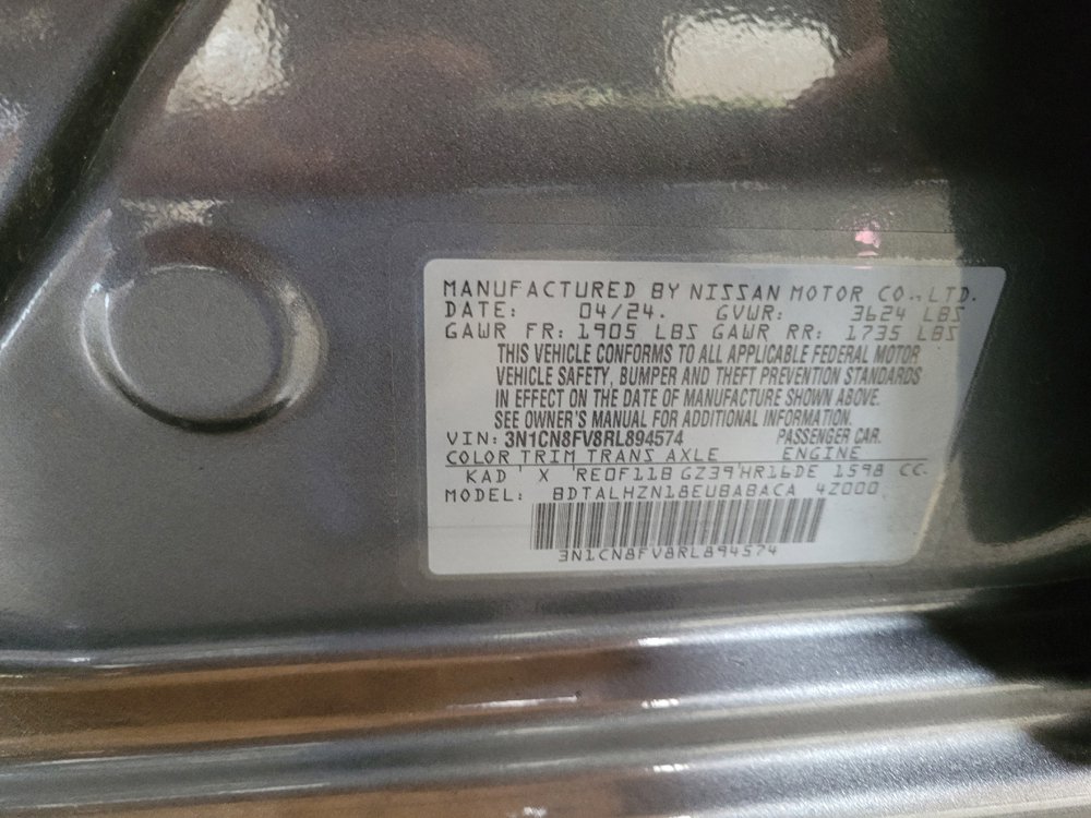 Used 2024 Nissan Versa SR w/ Trunk Package FWD image 33