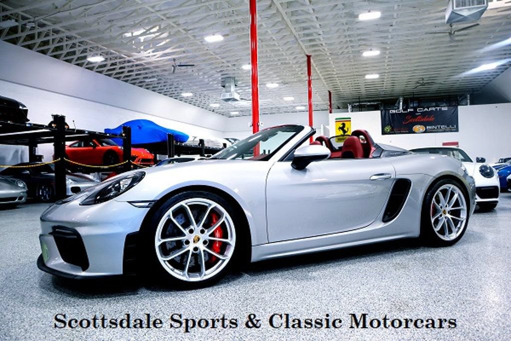 Used 2023 Porsche 718 Boxster Spyder RWD image 1