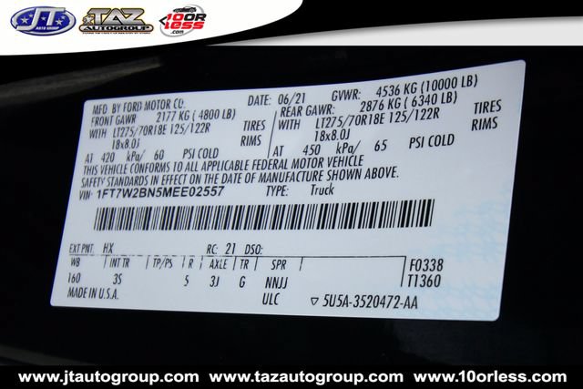 Used 2021 Ford F250 XLT w/ XLT Value Package AWD/4WD image 22